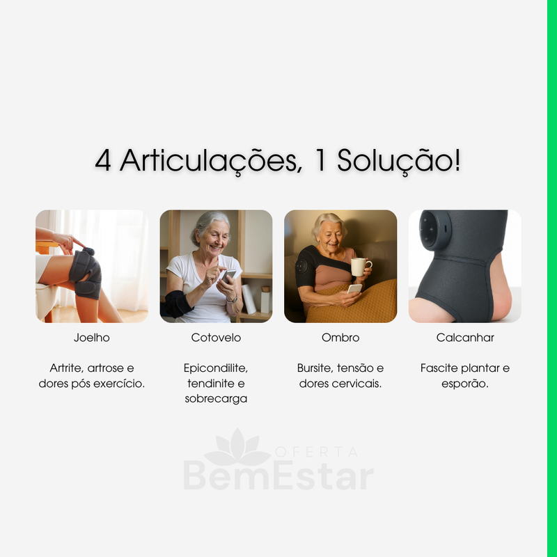 AlívioFlex | Terapia de aquecimento 4 em 1