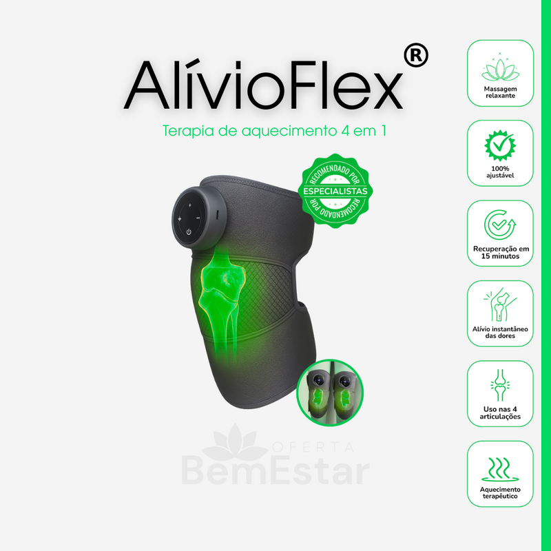 AlívioFlex | Terapia de aquecimento 4 em 1